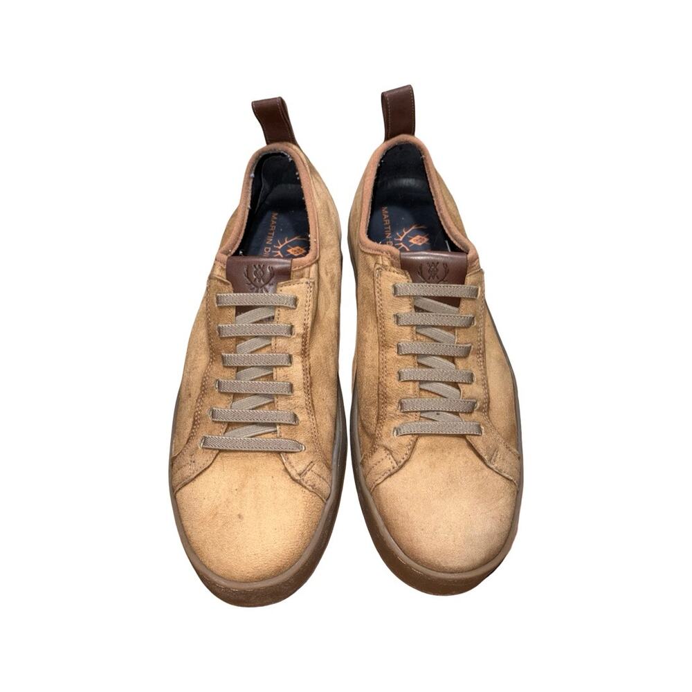 Martin Dingman Brown Nubuck/Suede Leather Sneakers    Size: 10M